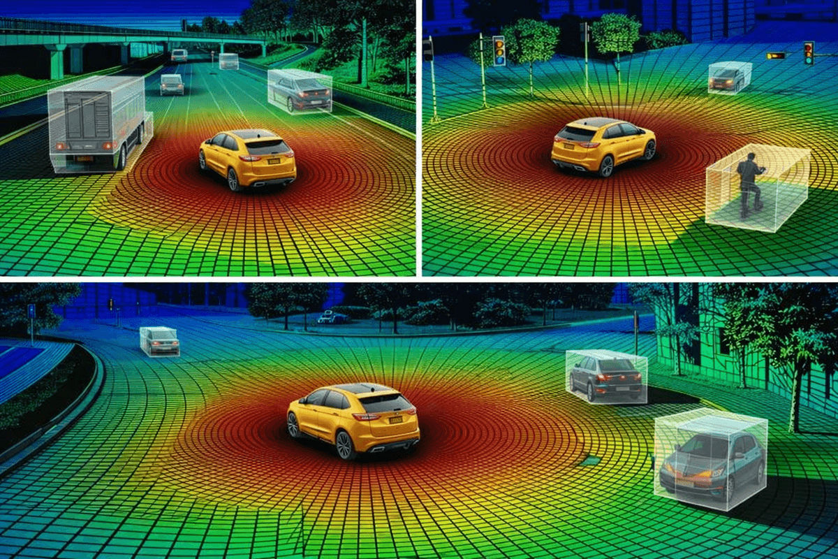 LiDAR 3D perception with point cloud visualization and object detection